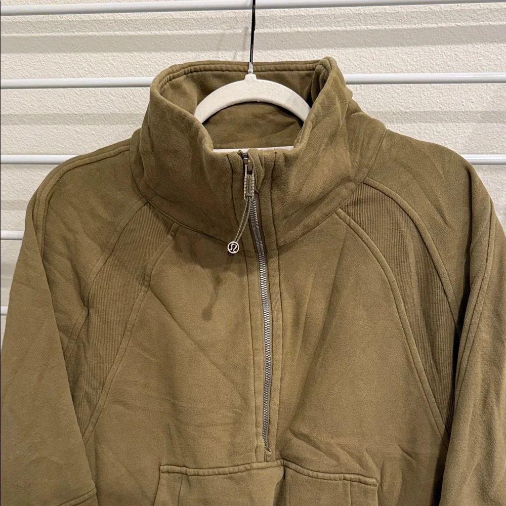 Lululemon Athletica Quarter-Zip Funnel Neck Scuba - Picture 3 of 4